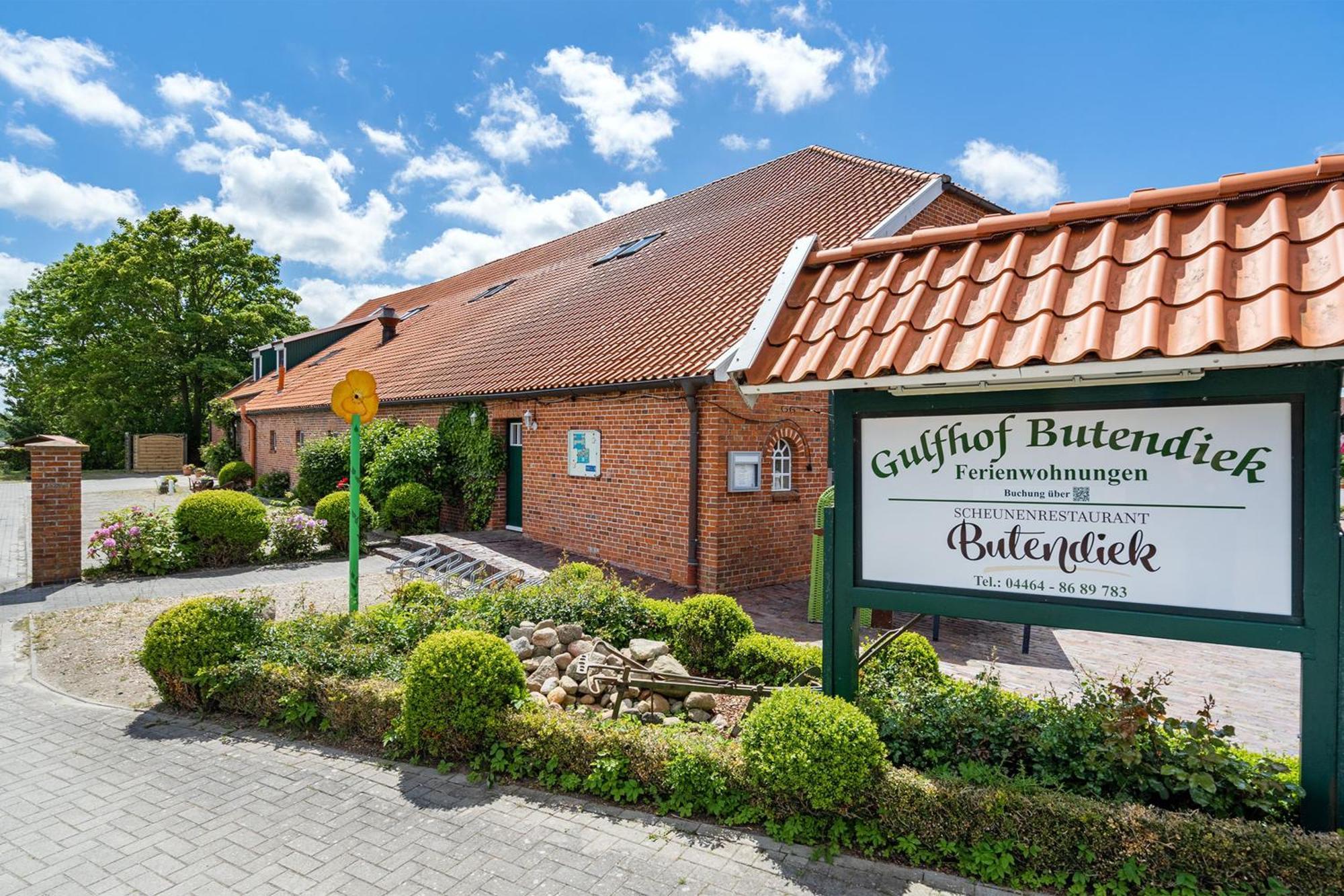 Gulfhof Butendiek - Fruechtekammer Apartment Neuharlingersiel Exterior photo